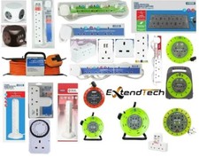 UK Mains Extension Lead 1 2 3