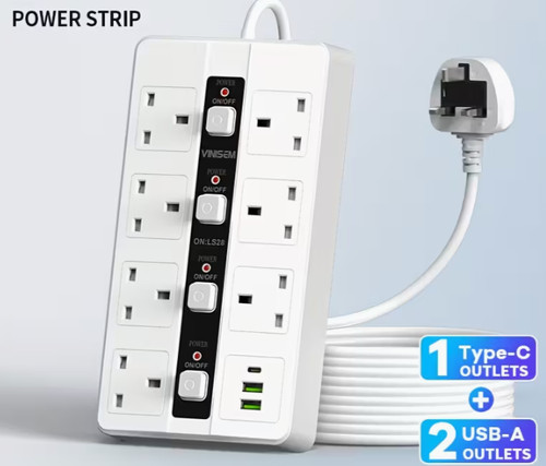Way extension lead socket - extension,