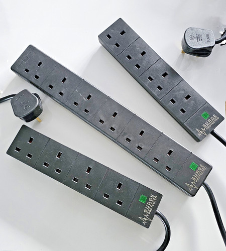 Extension lead surge protected - extension,
