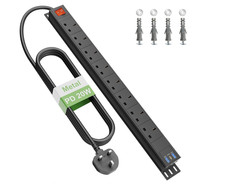 8 Way Power Strip Surge