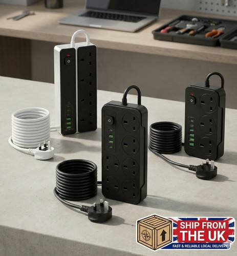 Extension lead with usb port - lead,