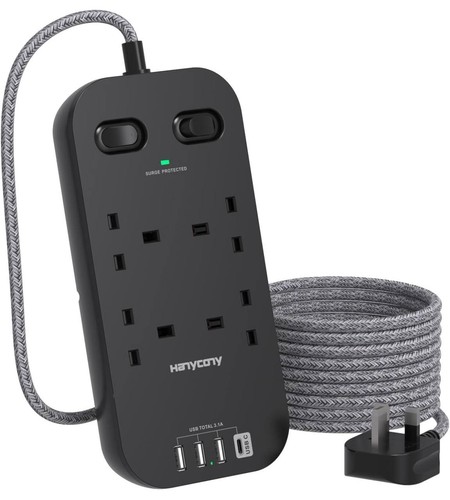 Extension lead surge - extension, 1.8m