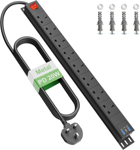 Way power strip - 8,