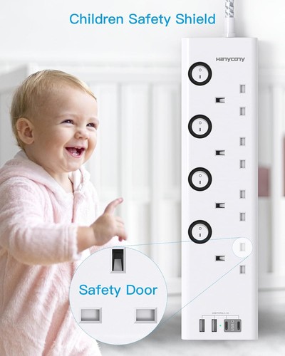 Extension lead way with usb - lead,