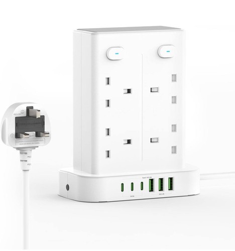 Extension lead with usb - 1.8m,