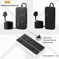 Extension Lead With Switch USB