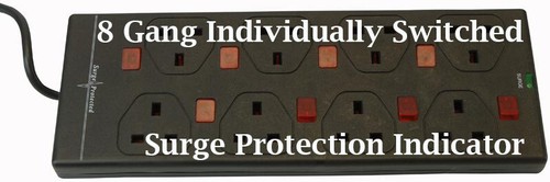 Gang surge protected - gang,