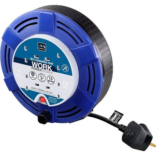 Masterplug extension lead reel - masterplug,