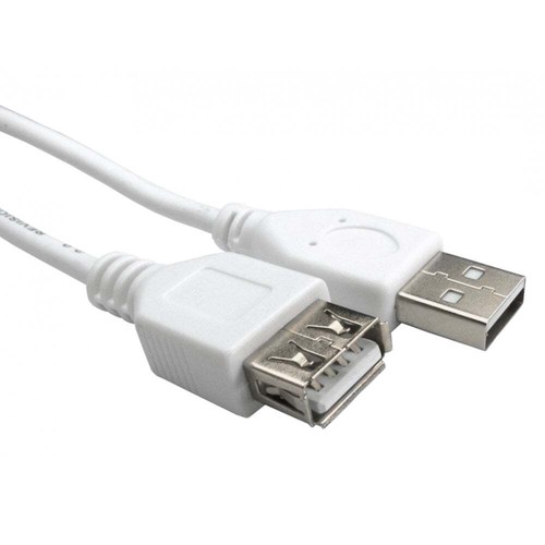 White usb extension cable 0 - usb,