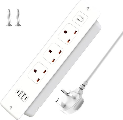 Recessed power strip usb - power,