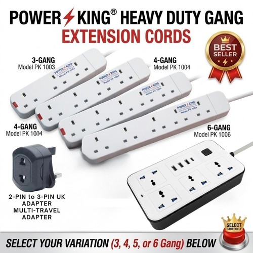 Mains extension lead - extension,