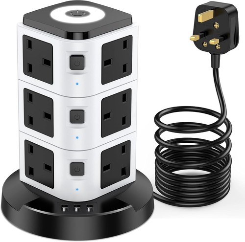 Tower extension lead with - lead, usb