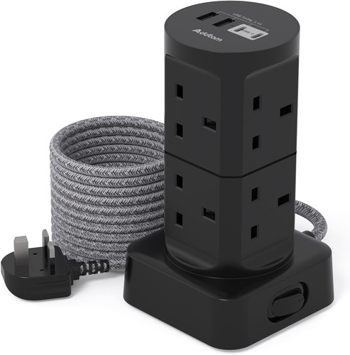 Tower extension lead with usb - lead,