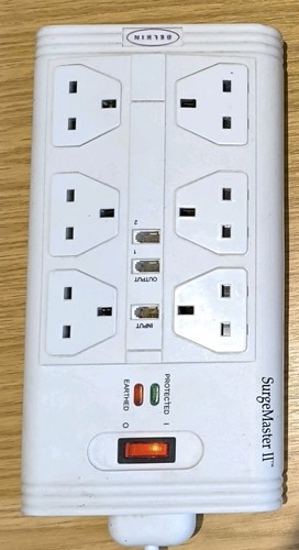Belkin surgemaster plug - belkin, 6-plug