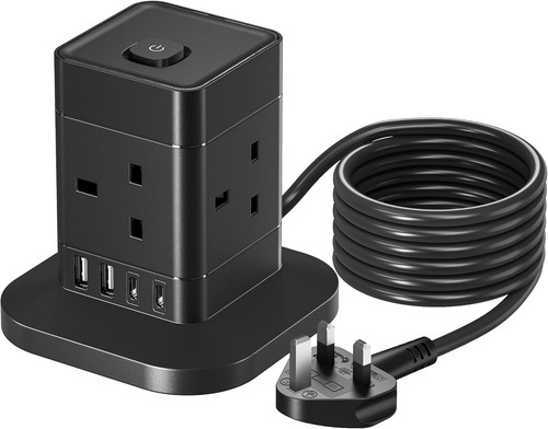 Tower extension lead cord 4 - tower, 3m