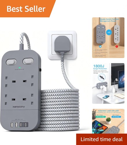 Elegant surge protected - 1.8m,