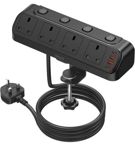 Desk extension lead 4 - 4, way