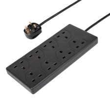 8 Way Mains Extension Lead
