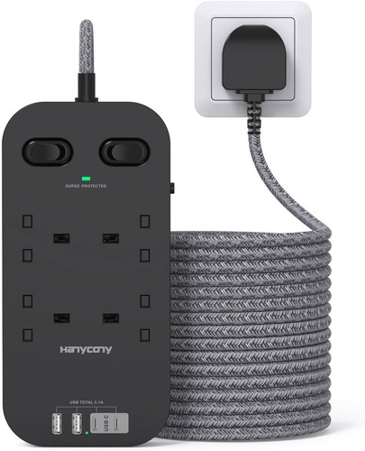 Hanycony extension lead - hanycony, 1.8m